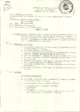 Estudos Sociais 1º Fase do 1º Grau