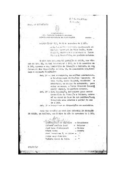 Resolução n. 675 de 05 de nov. de 1971 : Autoriza o funcionamento condicional do Ginásio Municipa...