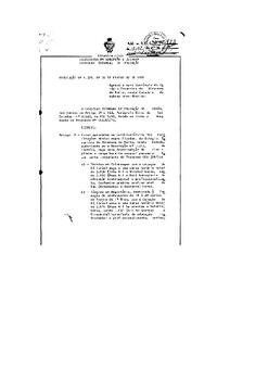 Resolução n. 1379 de 06 de fev. de 1976 : Aprova o novo Currículo do Colégio Tocantins de Miracem...