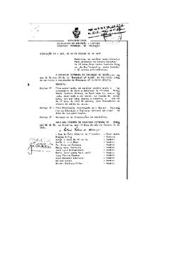 Resolução n. 1398 de 10 de fev. de 1976 : Autoriza em caráter condicional o funcionamento da Esco...
