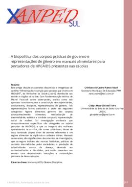 A biopolítica dos corpos: práticas de governo e representações de gênero em manuais alimentares p...