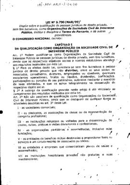 Decreto do congresso Naciolna ( cap.I,II e III).