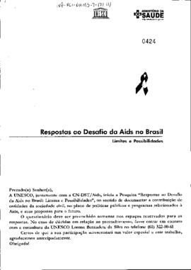 Respostas ao desafio da aids no Brasil