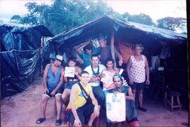 Visita do Ipê Rosa ao acampamento de sem terra em Quirinópolis